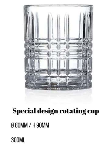 Violeta Home Szklanki (2 szt.) do whisky - 300 ml