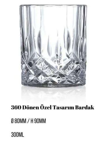 Violeta Home Szklanki (2 szt.) do whisky - 300 ml