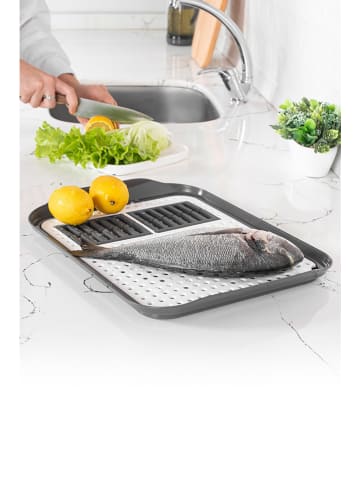 Violeta Home Lebensmitteltrockner in Weiß/ Anthrazit - (L)41,5 x (B)30 cm