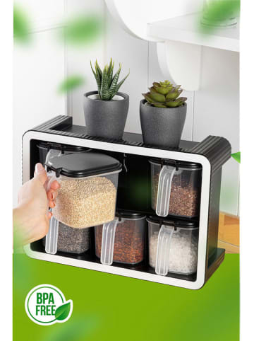 Violeta Home 7-częściowy zestaw w kolorze czarnym