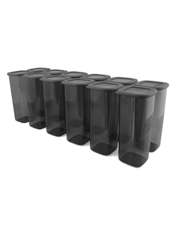 Violeta Home 12er-Set: Vorratsbehälter in Blau - 1,75 l