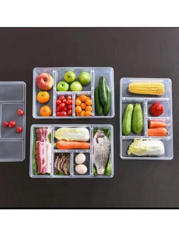 Violeta Home Opbergbox transparant - (B)38 x (H)24,2 x (D)7,5 cm