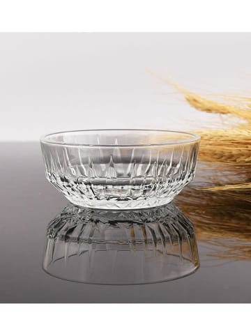 Violeta Home 6-delige set: serveerschalen transparant - (H)6 x Ø 8 cm