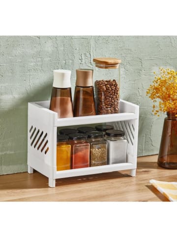 Violeta Home Keukenorganizer wit - (B)14 x (H)24 x (D)20 cm