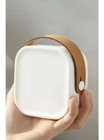 Violeta Home Organizer w kolorze niebieskim na przybory do makijażu - 9 x 9 x 4 cm