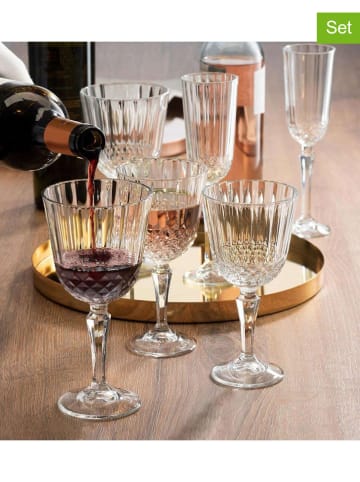 Violeta Home 6-delige set: wijnglazen - 310 ml