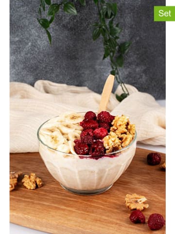 Violeta Home 2-delige set: kommen transparant - Ø 15 cm