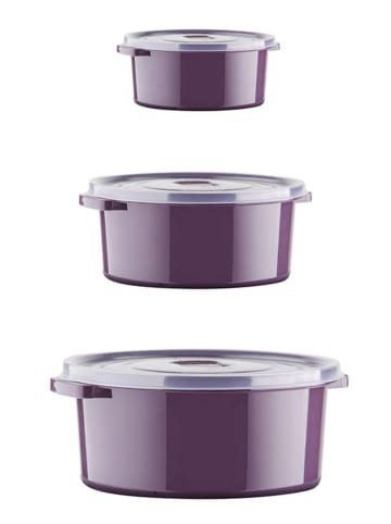 Violeta Home 12er-Set: Frischhaltedosen in Lila