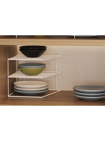 Violeta Home Organizer kuchenny w kolorze białym - 24,5 x 19,5 x 24,5 cm