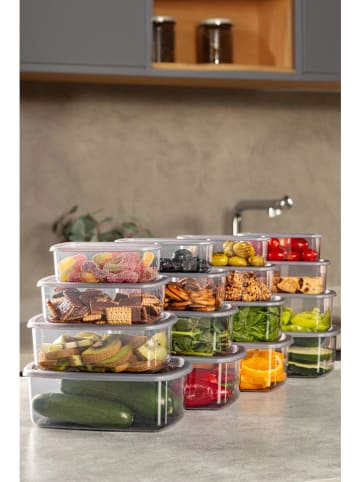 Violeta Home 16er-Set: Frischhaltedosen in Grau