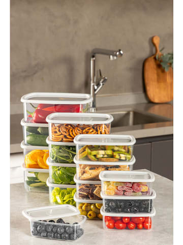 Violeta Home 16er-Set: Frischhaltedosen in Weiß