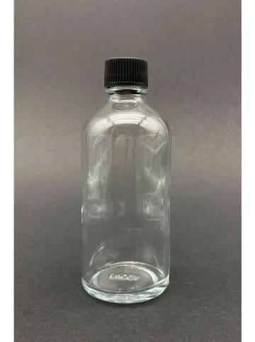 Violeta Home 12-delige set: glazen flessen zwart - 100 ml