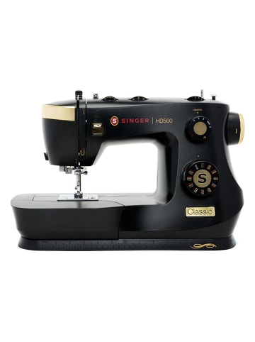 Singer Nähmaschine "HD500 HD Classic Gold" in Schwarz