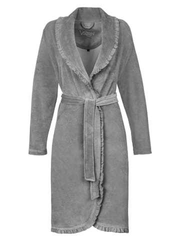 Vossen Bademantel "Ariel" in Grau