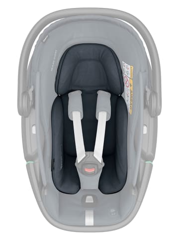 Maxi-Cosi Fotelik-nosidełko "Coral 360 i-Size" w kolorze antracytowym - grupa 0+