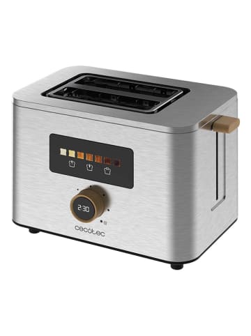 Cecotec Toaster "Touch & Toast" zilverkleurig