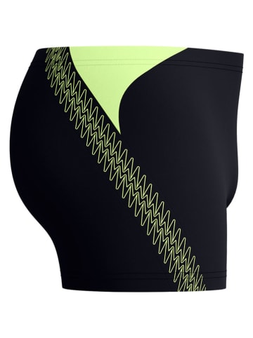 Speedo Zwembroek "Eco+ Hyperboom" zwart/limoengroen