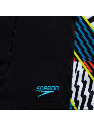 Speedo Badehose in Schwarz/ Bunt
