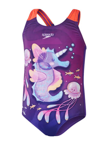 Speedo Badeanzug "Eco Dig" in Lila