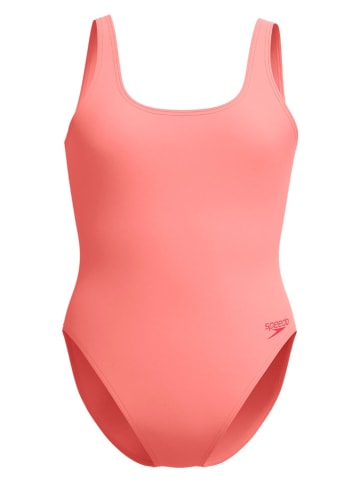 Speedo Badpak "Eco Textured" abrikooskleurig