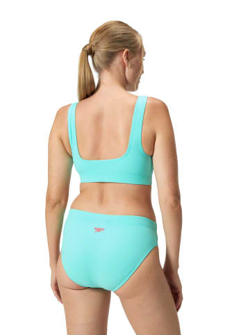 Speedo Bikini "Eco Textured" in Türkis