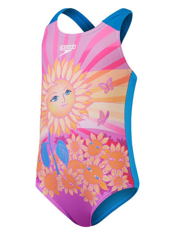 Speedo Badpak "Dig Printed" meerkleurig