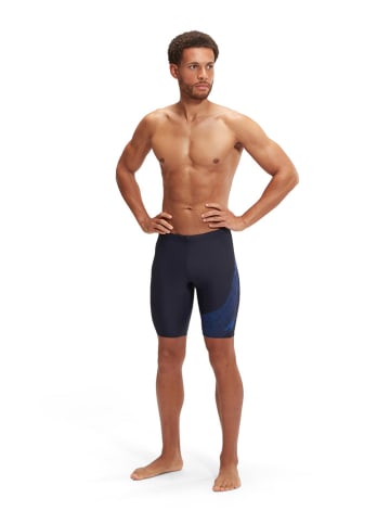 Speedo Kąpielówki "Eco Medley" w kolorze granatowo-niebieskim