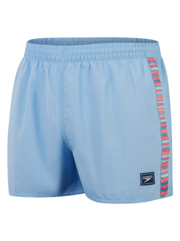 Speedo Zwemshort ''Retro'' lichtblauw