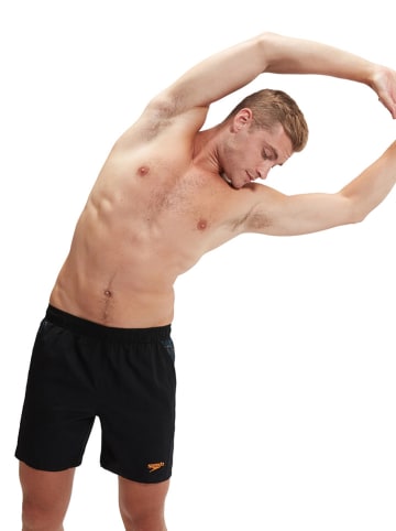 Speedo Szorty kąpielowe "Eco Xpress" w kolorze czarno-żółtym