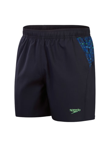 Speedo Zwemshort "Eco Xpress" donkerblauw/lichtblauw