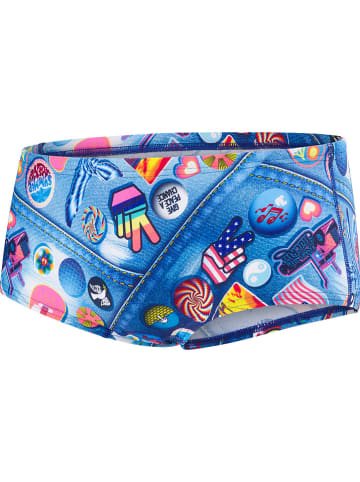 Speedo Kąpielówki w kolorze niebieskim ze wzorem