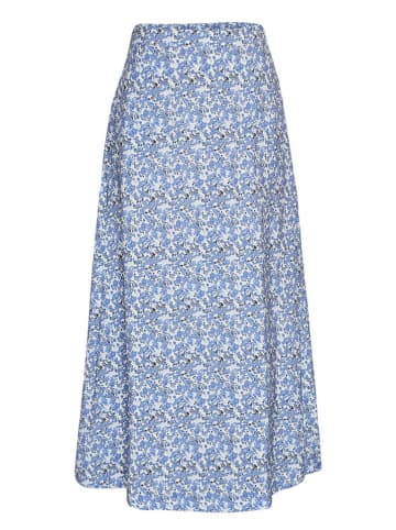 MOSS COPENHAGEN Spódnica "Liriana" w kolorze błękitno-czarno-białym