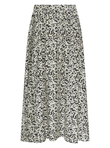 MOSS COPENHAGEN Spódnica w kolorze kremowo-czarnym