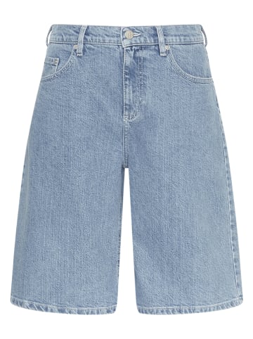 MOSS COPENHAGEN Jeans-Bermudas in Hellblau