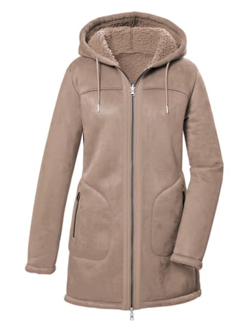 G.I.G.A. DX by KILLTEC Dwustronna parka w kolorze beżowym