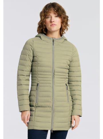 G.I.G.A. DX by KILLTEC Doorgestikte mantel olijfgroen