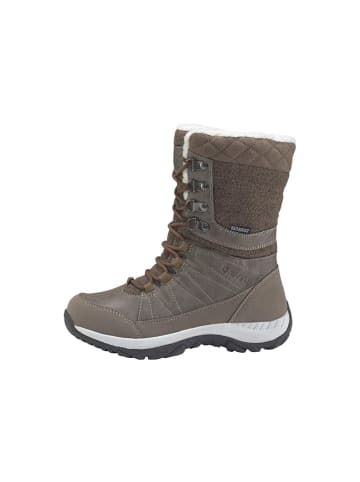 Hi-Tec Leren winterlaarzen "Riva" beige/grijs