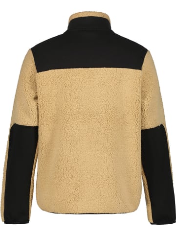 Icepeak Fleecejacke "Ardem" in Hellbraun/ Schwarz