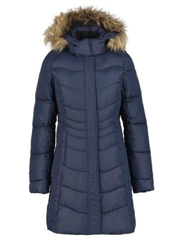 Icepeak Płaszcz pikowany "Paiva" w kolorze granatowym