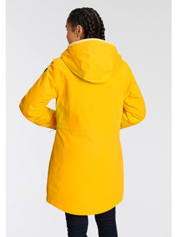 Icepeak Dwustronna parka "Philipp" w kolorze żółto-czarnym