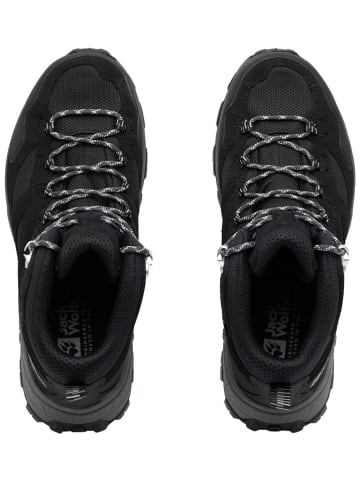 Jack Wolfskin Trekkingschoenen "Vojo Tour Texapore MID" zwart/antraciet
