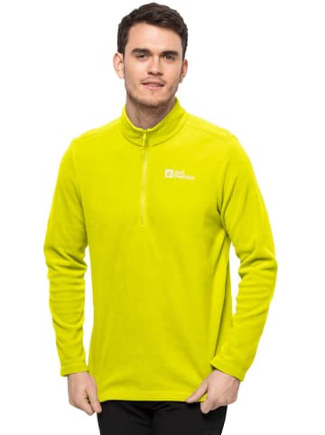 Jack Wolfskin Bluza polarowa "Taunus" w kolorze żółtym