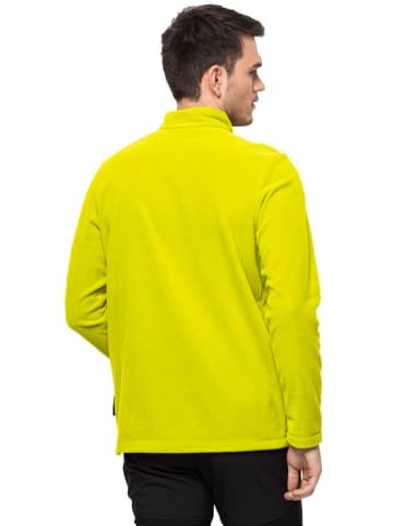 Jack Wolfskin Bluza polarowa "Taunus" w kolorze żółtym