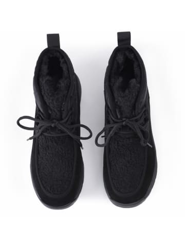 LUHTA Leren winterboots "Hohtava" zwart