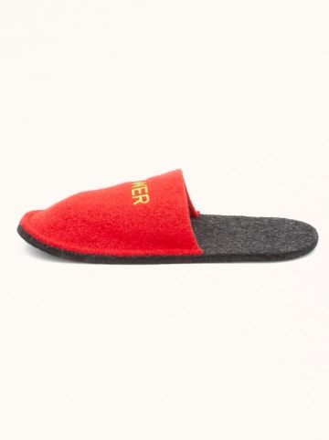 kitz-pichler Pantoffels "Happy" rood