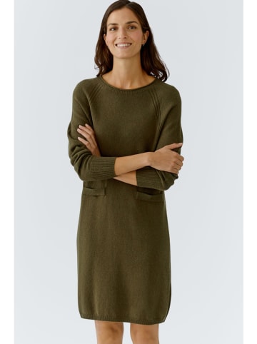 Oui Kleid in Khaki