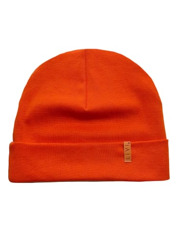 LiVi Rippbeanie "Orange" in Orange
