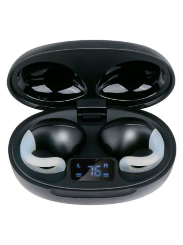 GRUNDIG Bluetooth-Clip-on-Kopfhörer in Schwarz