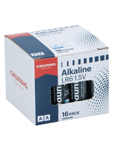 GRUNDIG Alkaline Batterien - AA/LR6 2100mah - 16 Stück