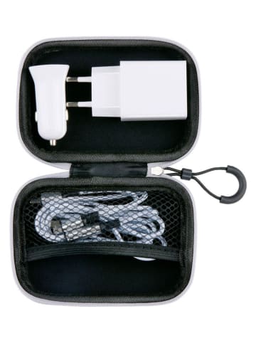 GRUNDIG 3-częściowy zestaw w kolorze szaro-białym